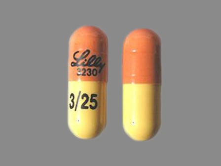 Lilly 3230 3 25: (0002-3230) Symbyax 3/25 Oral Capsule by Eli Lilly and Company