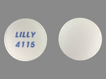 LILLY 4115: Zyprexa 5 mg Oral Tablet