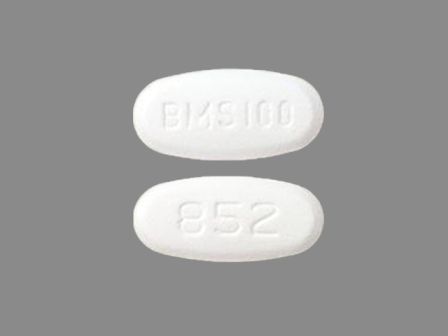 BMS100 852: (0003-0852) Sprycel 100 mg Oral Tablet by E.r. Squibb & Sons, L.L.C.