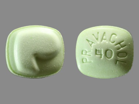 P Pravachol 40: (0003-5194) Pravachol 40 mg Oral Tablet by E.r. Squibb & Sons, L.L.C.