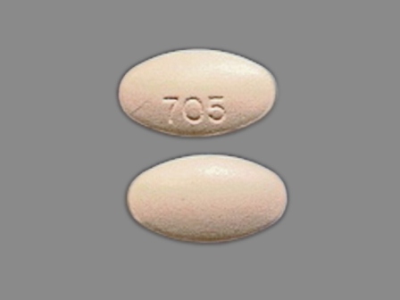 705: Noroxin 400 mg Oral Tablet