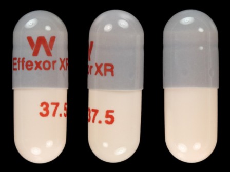 W EffexorXR 375: (0008-0837) 24 Hr Effexor 37.5 mg Extended Release Capsule by Physicians Total Care, Inc.