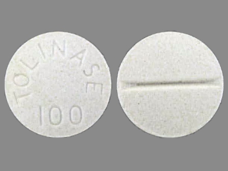 TOLINASE 100: (0009-0070) Tolinase 100 mg Oral Tablet by Pharmacia and Upjohn Company