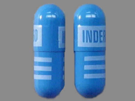 INDERAL LA 160: (0046-0479) Inderal La 160 mg 24 Hr Extended Release Capsule by Wyeth Pharmaceuticals, Inc.