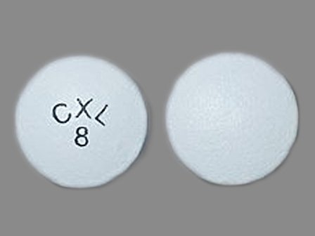 CXL 8: (0049-2720) 24 Hr Cardura 8 mg Extended Release Tablet by Roerig
