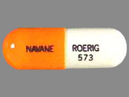 Navane Roerig 573: (0049-5730) Navane 5 mg Oral Capsule by Roerig
