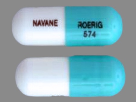 Navane Roerig 574: (0049-5740) Navane 10 mg Oral Capsule by Roerig