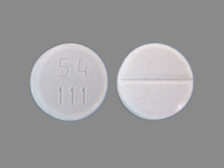 54 111: (0054-0025) Mefloquine Hydrochloride 250 mg Oral Tablet by Roxane Laboratories, Inc.