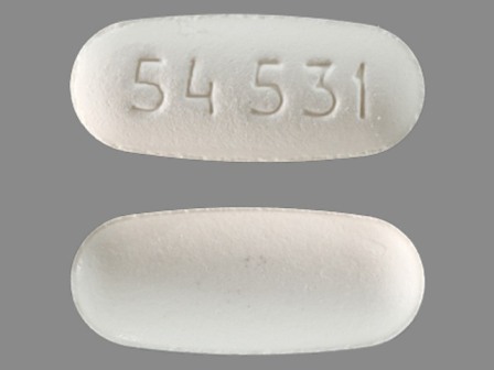 54 531: Quetiapine (As Quetiapine Fumarate) 300 mg Oral Tablet
