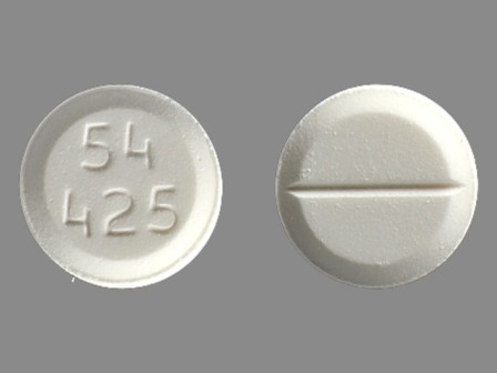 54 425: Hydromorphone Hydrochloride 8 mg Oral Tablet