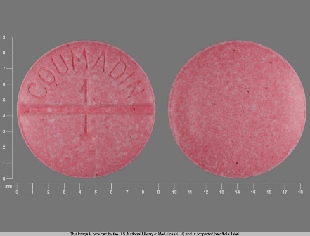 1 COUMADIN: (0056-0169) Coumadin 1 mg Oral Tablet by Avera Mckennan Hospital