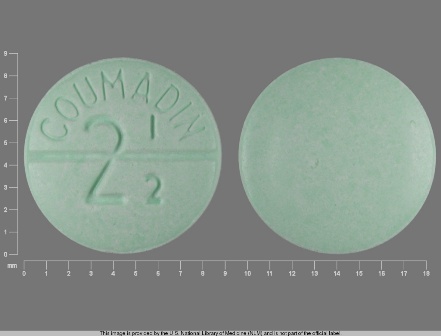 2 1 2 COUMADIN: (0056-0176) Coumadin 2.5 mg Oral Tablet by Avera Mckennan Hospital