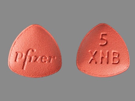 Pfizer 5 XNB: (0069-0151) Inlyta 5 mg Oral Tablet, Film Coated by U.S. Pharmaceuticals