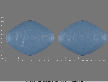 VGR50 Pfizer: Viagra 50 mg Oral Tablet