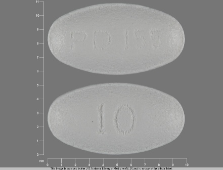 PD 155 10: (0071-0155) Lipitor 10 mg Oral Tablet by Physicians Total Care, Inc