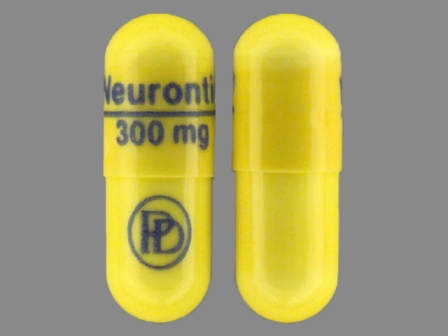 PD Neurontin 300 mg: (0071-0805) Neurontin 300 mg Oral Capsule by Cardinal Health