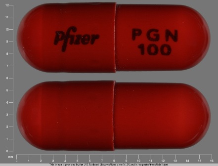 Pfizer PGN 100: (0071-1015) Lyrica 100 mg Oral Capsule by Rebel Distributors Corp