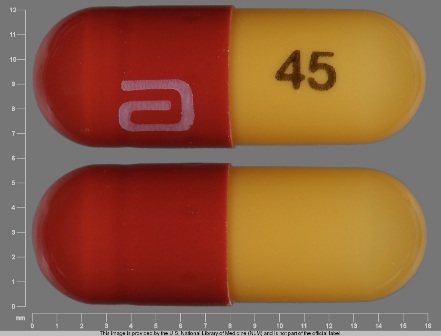a 45: (0074-9642) Trilipix 45 mg Enteric Coated Capsule by Abbvie Inc.