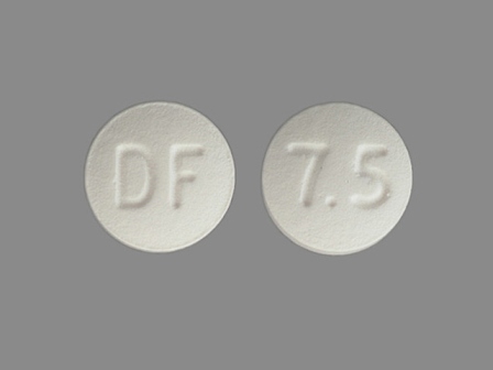 DF 7 5: (0078-0419) 24 Hr Enablex 7.5 mg Extended Release Tablet by Physicians Total Care, Inc.