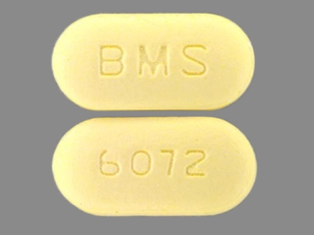 BMS 6072: (0087-6072) Glucovance 1.25 mg/250 mg Oral Tablet by Bristol-myers Squibb Company