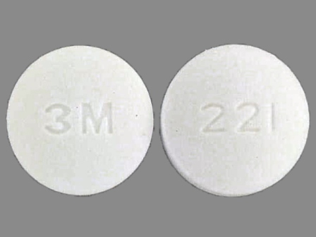 3M 221: (0089-0221) Norflex 100 mg 12 Hr Extended Release Tablet by 3m Pharmaceuticals