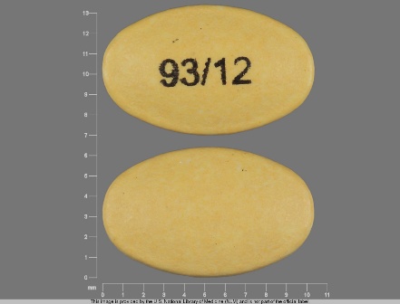 93 12: Pantoprazole 40 mg (As Pantoprazole Sodium Sesquihydrate 45.1 mg) Delayed Release Tablet