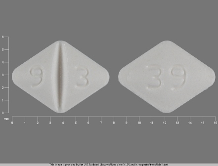 9 3 39: (0093-0039) Lamotrigine 25 mg Oral Tablet by Teva Pharmaceuticals USA Inc