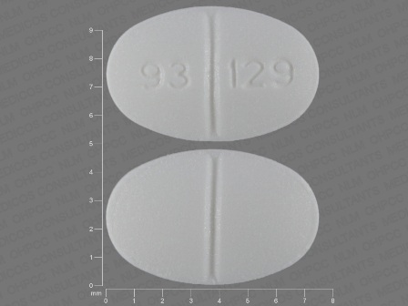93 129: (0093-0129) Estazolam 1 mg Oral Tablet by Teva Pharmaceuticals USA Inc