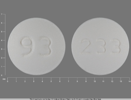 93 233: Ondansetron 4 mg (Ondansetron Hydrochloride Dihydrate 5 mg) Oral Tablet