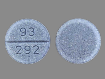 93 292: (0093-0292) Carbidopa 10 mg / L-dopa 100 mg Oral Tablet by Cardinal Health