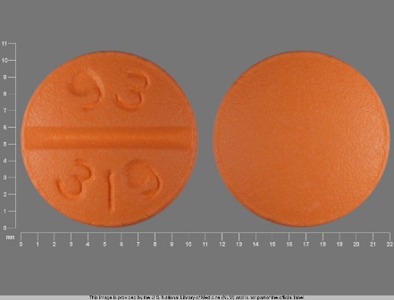 93 319: (0093-0319) Diltiazem Hydrochloride 60 mg/1 Oral Tablet, Film Coated by Aidarex Pharmaceuticals LLC