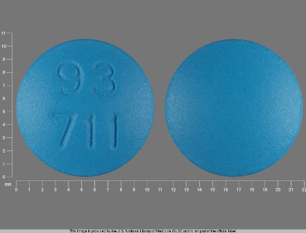 93 711: (0093-0711) Flurbiprofen 100 mg Oral Tablet, Film Coated by Medsource Pharmaceuticals