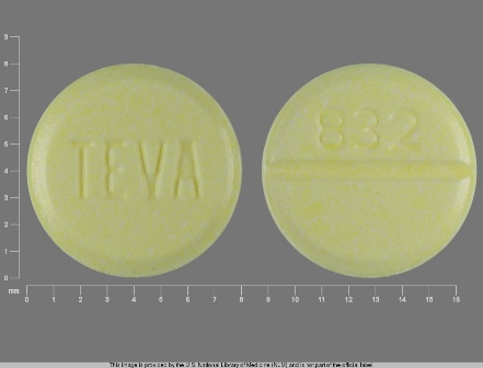 Clonazepam 832;TEVA