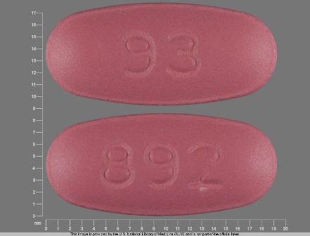 93 892: (0093-0892) Etodolac 400 mg Oral Tablet by Teva Pharmaceuticals USA Inc