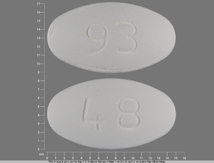 93 48: (0093-1048) Metformin Hydrochloride 500 mg Oral Tablet by Remedyrepack Inc.