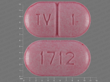 TV 1 1712: (0093-1712) Warfarin Sodium 1 mg Oral Tablet by Remedyrepack Inc.