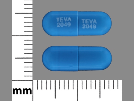 TEVA 2049 TEVA 2049: (0093-2049) Tolterodine Tartrate 4 mg/1 Oral Capsule, Extended Release by Teva Pharmaceuticals USA Inc