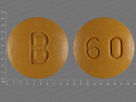 B 60: (0093-2058) Nifedipine 60 mg Oral Tablet, Extended Release by Aphena Pharma Solutions - Tennessee, LLC