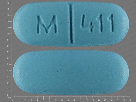 M 411: Verapamil Hydrochloride 240 mg/1 Oral Tablet, Film Coated, Extended Release