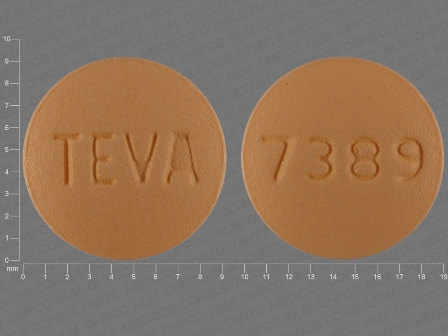 TEVA 7389: (0093-3098) Risedronate Sodium 35 mg Oral Tablet, Film Coated by Teva Pharmaceuticals USA Inc