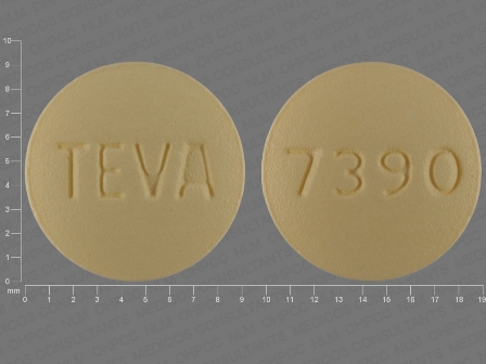 TEVA 7390: (0093-3099) Risedronate Sodium 5 mg Oral Tablet, Film Coated by Teva Pharmaceuticals USA Inc