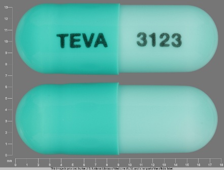 TEVA 3123: (0093-3123) Dicloxacillin Sodium 250 mg Oral Capsule by A-s Medication Solutions LLC