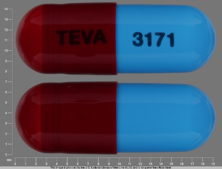 TEVA 3171: (0093-3171) Clindamycin (As Clindamycin Hydrochloride) 150 mg Oral Capsule by Mylan Institutional Inc.