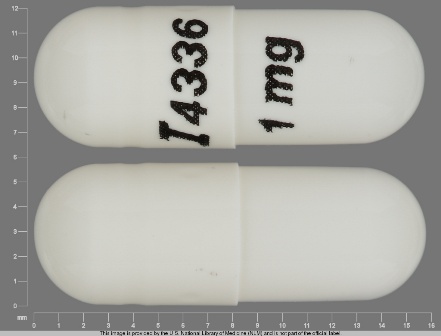 I 4336 1 mg: (0093-4336) Terazosin (As Terazosin Hydrochloride) 1 mg Oral Capsule by Teva Pharmaceuticals USA Inc