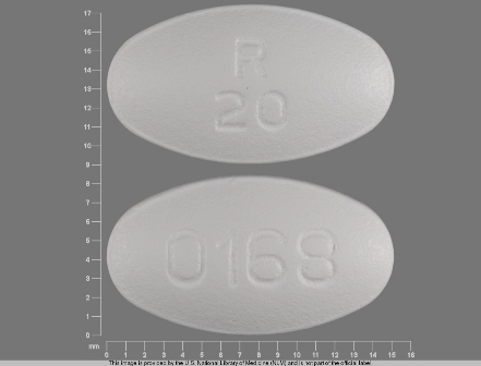R20 0168: (0093-5105) Olanzapine 10 mg Oral Tablet, Film Coated by Proficient Rx Lp