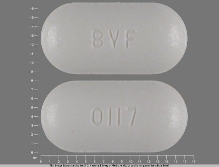 BVF 0117: (0093-5116) Pentoxifylline 400 mg Extended Release Tablet by Stat Rx USA LLC