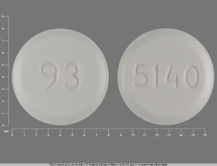 93 5140: (0093-5140) Alendronate Sodium 5 mg Oral Tablet by Avera Mckennan Hospital