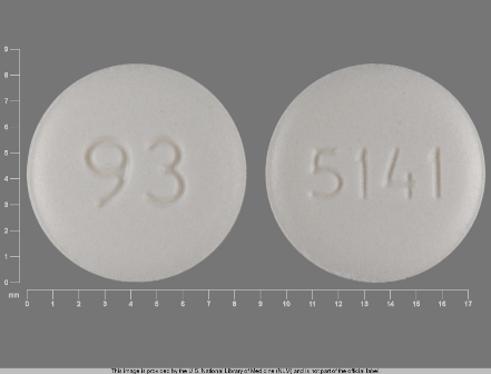 93 5141: Alendronic Acid 10 mg (As Alendronate Sodium 13.1 mg) Oral Tablet