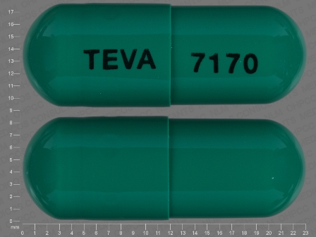 TEVA 7170: (0093-7170) Celecoxib 400 mg Oral Capsule by Avkare, Inc.
