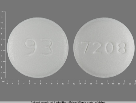 93 7208: Mirtazapine 45 mg Oral Tablet